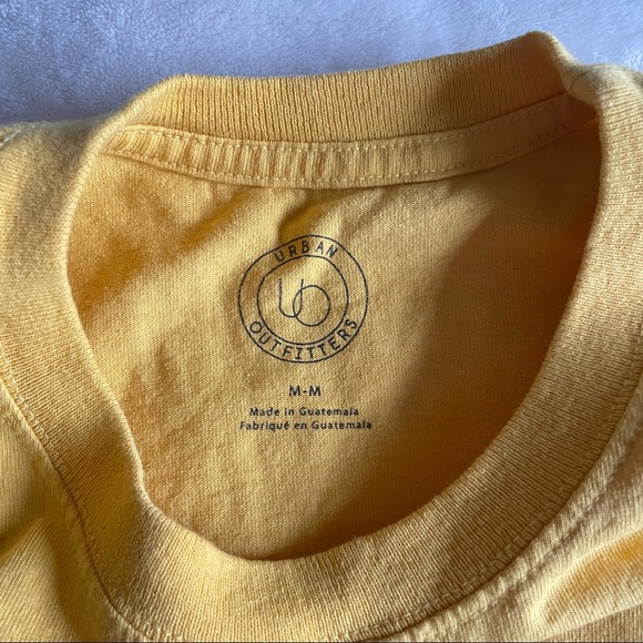 Urban Outfitters Yellow Short Sleeve Top - Picture 5 of 5